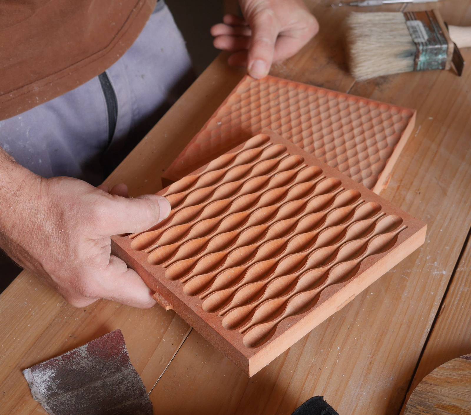 Workshop cnc dettaglio materiali